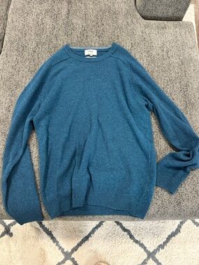 Men's Teal Crewneck Sweater
